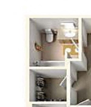 2x2 Floor Plan at Copper Mountain